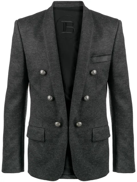 Balmain decorative button blazer