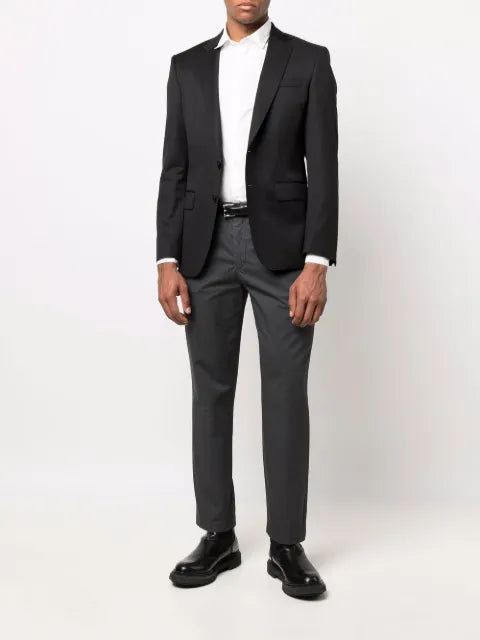BOSS single-breasted virgin wool blazer