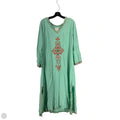 Dress Casual Maxi By Soft Surroundings In Aqua, Size: Mp