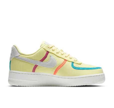 Nike Air Force 1 '07 Low LX 'Stitched Canvas – Life Lime' – Women's Sneakers CK6572-700