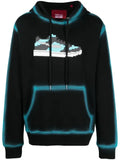 Mostly Heard Rarely Seen 8-Bit T & CO graphic-print cotton hoodie