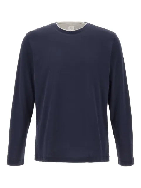 Eleventy long-sleeve crew-neck sweater