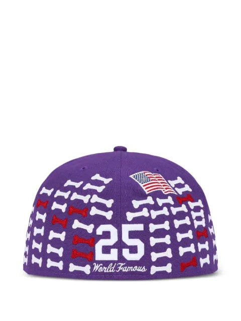 Supreme x New Era baseball cap with Bones-Motiv