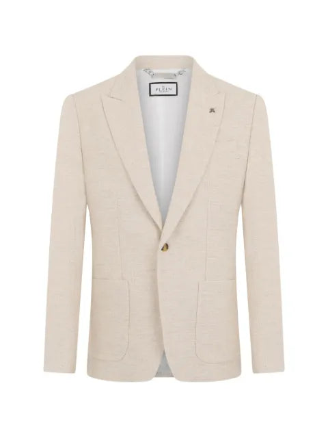 Philipp Plein linen blazer Gigolo fit