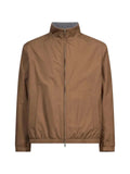 Lardini zip-up high-neck jacket