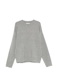 extreme cashmere crew-neck long-sleeve cashmere sweater
