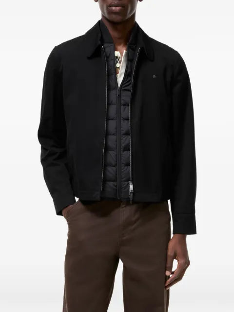 Burberry Bloomsbury cotton harrington jacket (with vest)