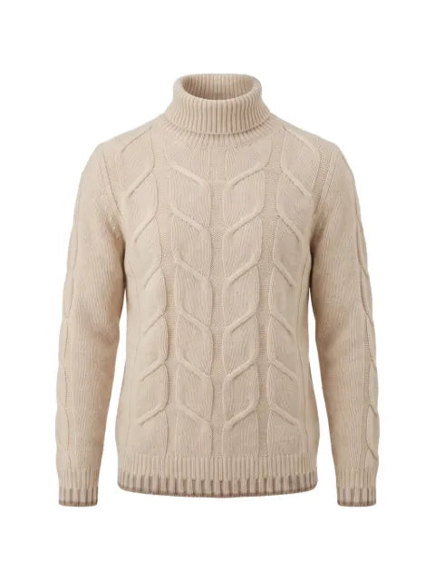 Altea cable-knit roll-neck sweater