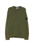 Stone Island 5100031 speckled wool nylon sweater