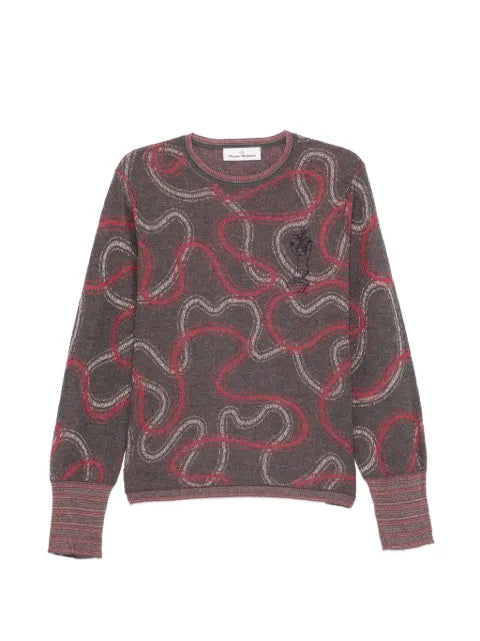 Vivienne Westwood Orb-embroidered jumper