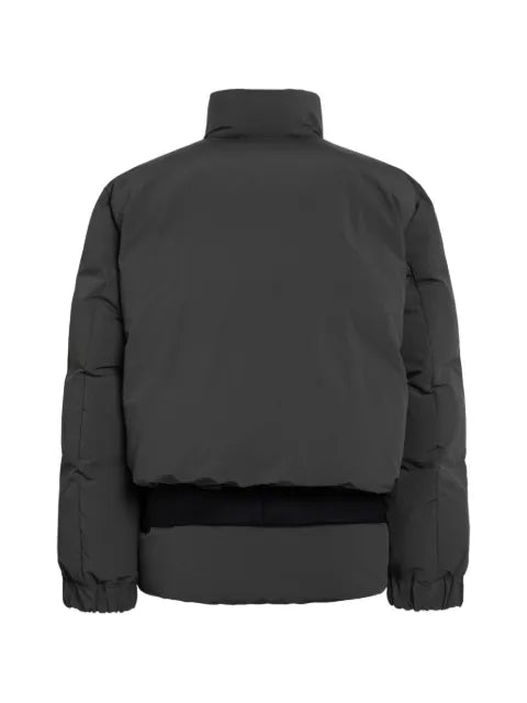 sacai padded panelled jacket