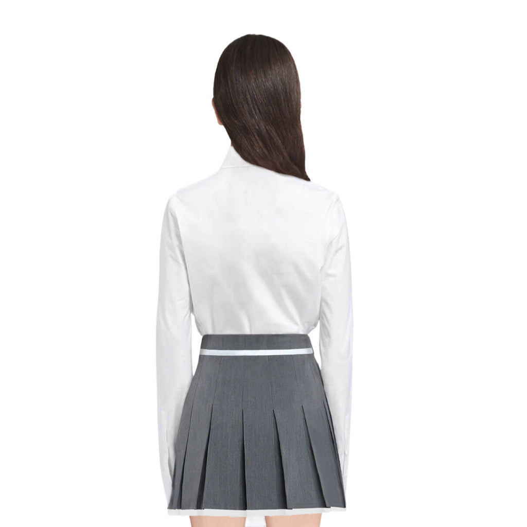 Women's Drawstring Pleated Mini Skirt | Thom Browne
