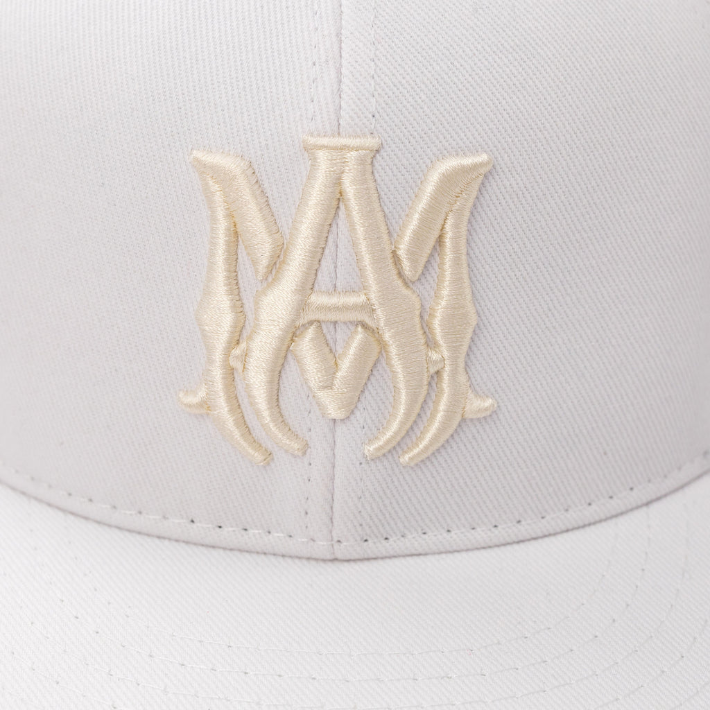 White MA Fitted Cap