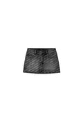 Logo Bling Mini Skirt