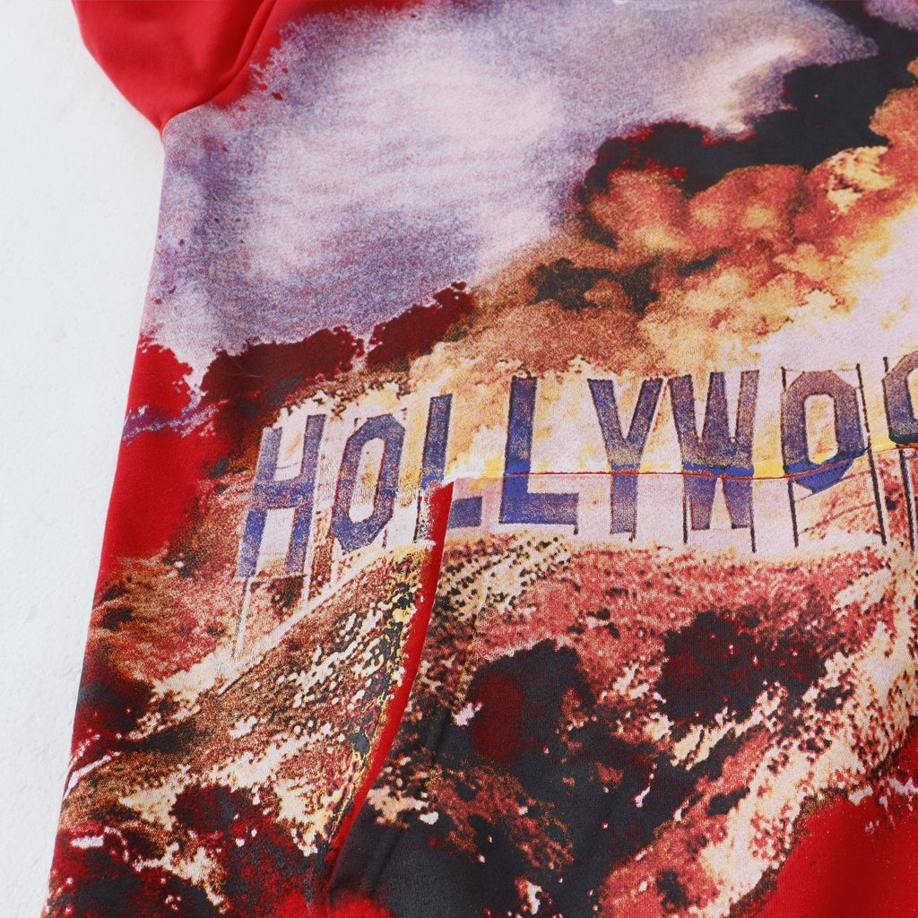 Godspeed Hollywood Hills Fire Graphic Hoodie
