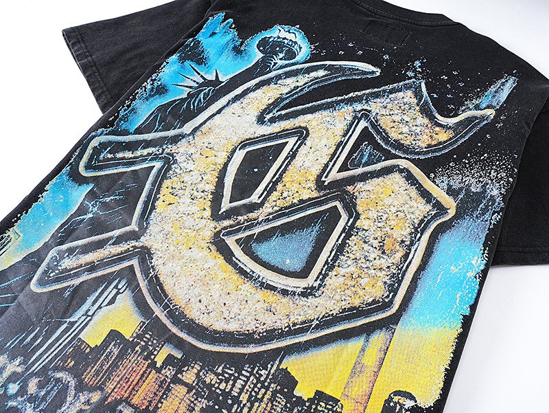 Godspeed Skull Car Graphic T-Shirt
