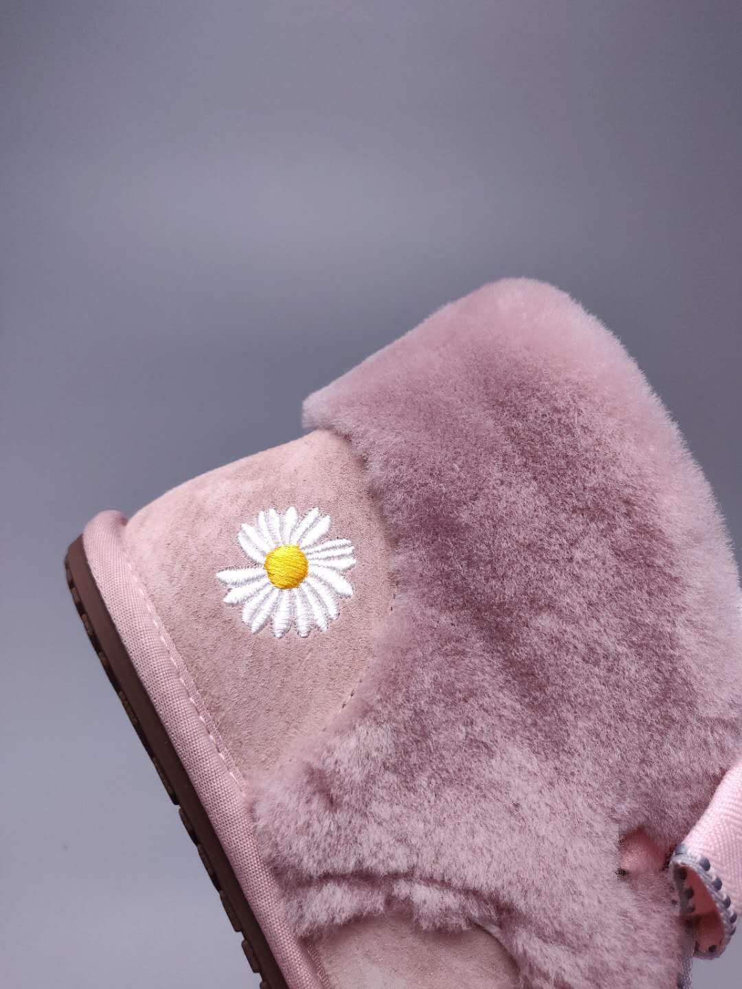Daisy Chain Ribbon Snow Boot — Dusty Pink | New Arrival | In Stock